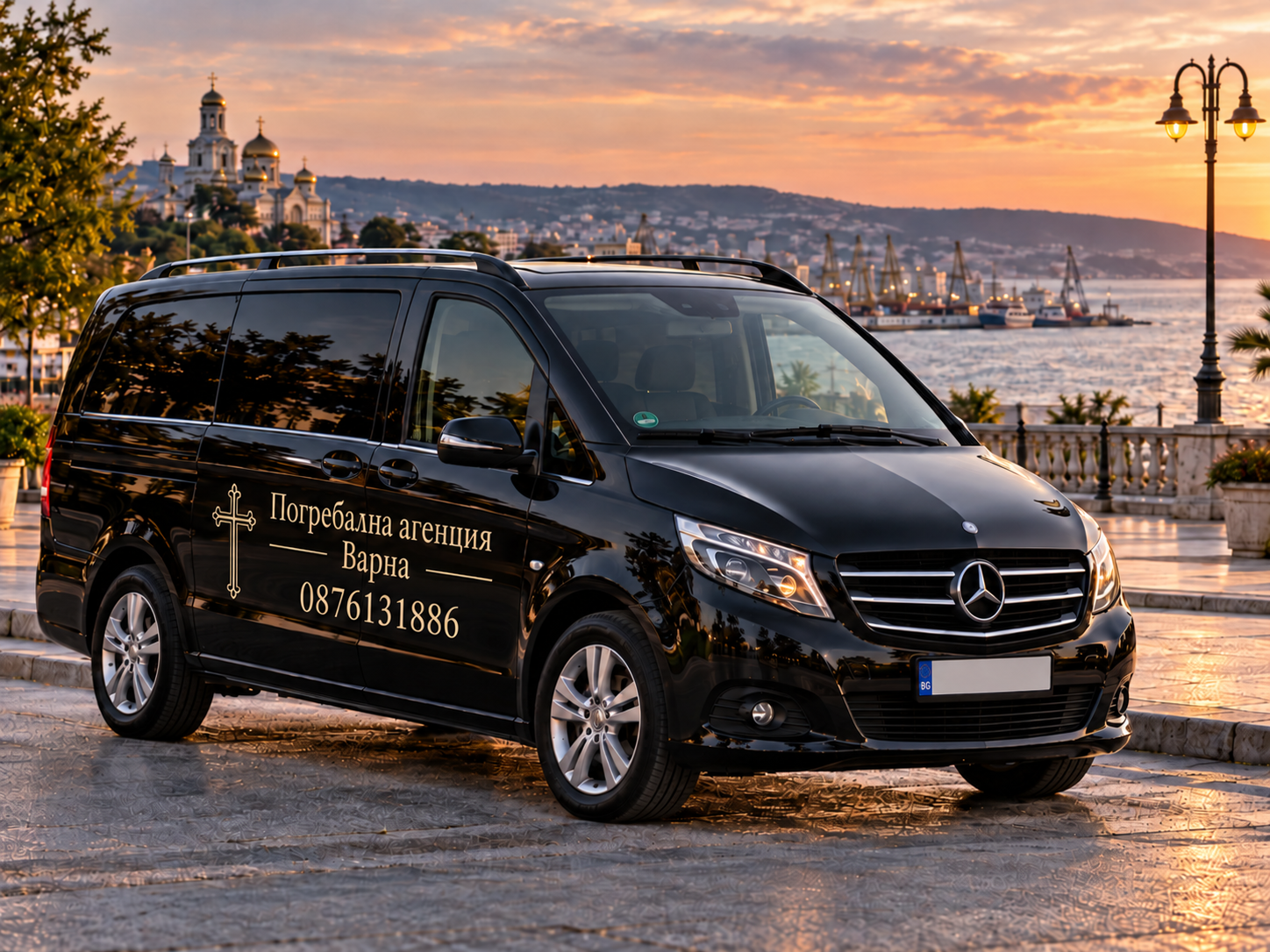 Mercedes-Benz Vito 2014 — погребален транспорт Варна